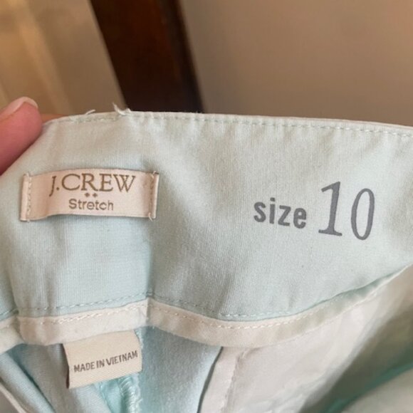 J.Crew Mint Green "Frankie" Stretch Short Size 10 - Picture 5 of 6